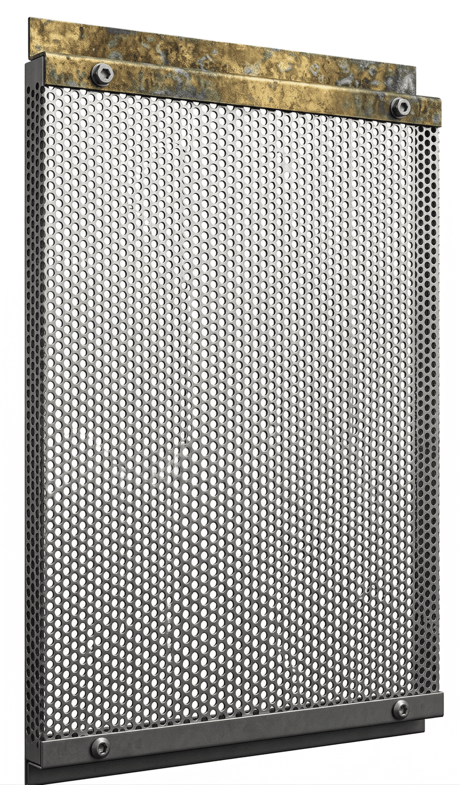 Panel perforado metálico
